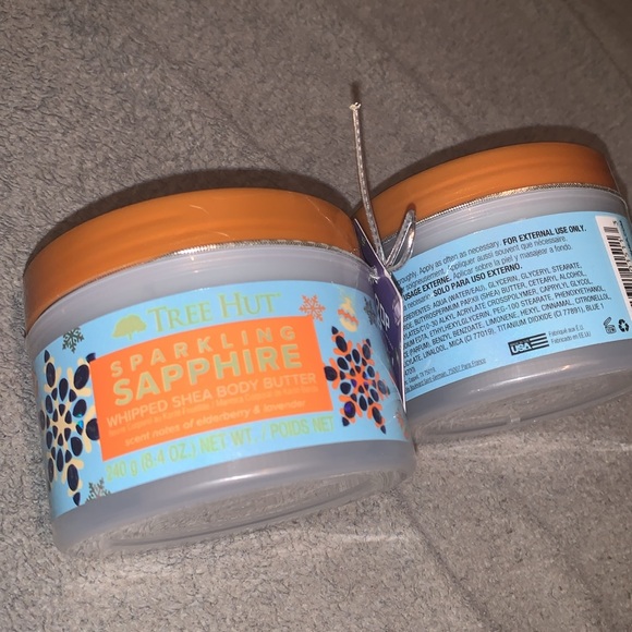 2x Tree Hut Sparkling Saphire whipped shea Body Butter - Picture 3 of 3